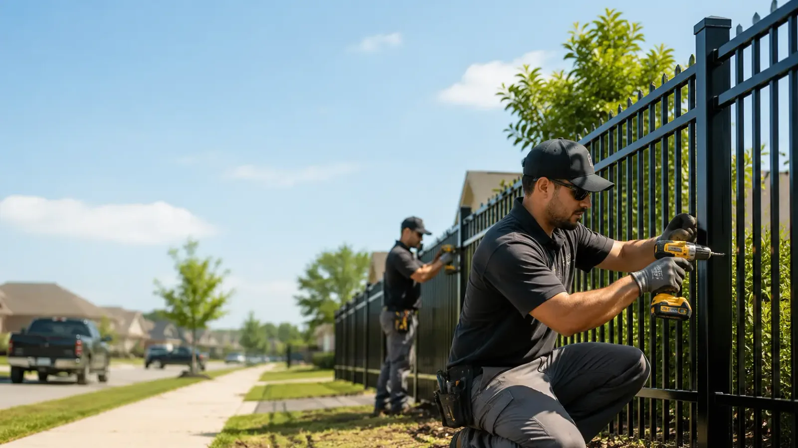 Metal Fence Installation in Westons Mills, NY